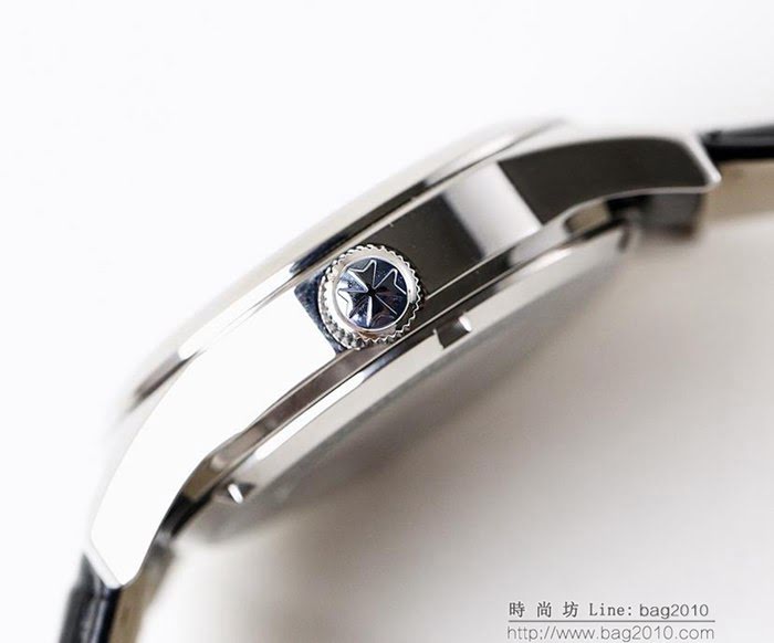 江詩丹頓 Vacheron Constantin LS精品 2018最新火爆款 全自動8215機芯 牛皮錶帶 藍寶石防刮花玻璃 深度防水 男士腕表  wssb4062